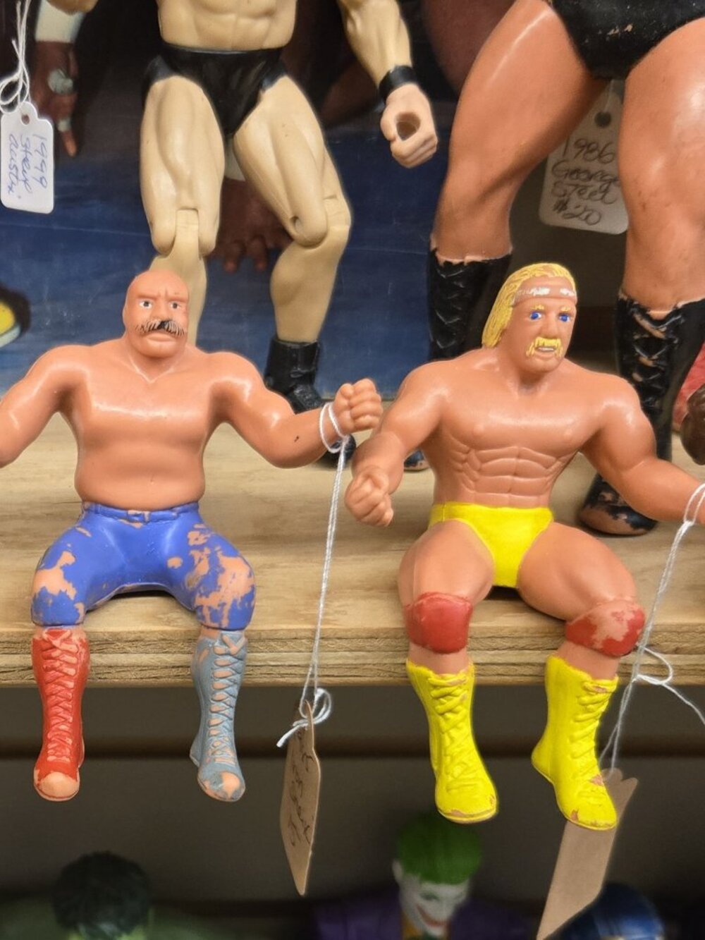 Hulk Hogan Iron Sheik vintage wrestlers thumb